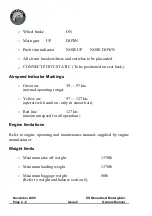 Preview for 12 page of Europa Aircraft XS Monowheel Motorglider Owner'S Manual