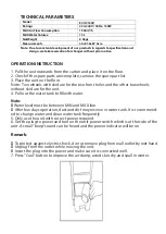 Preview for 6 page of EuropAce ECO 2130V Manual