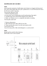 Preview for 9 page of EuropAce ECO 2130V Manual