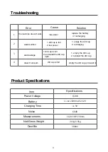 Preview for 11 page of EuropAce EHV W80 Instruction Manual