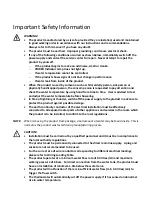 Предварительный просмотр 2 страницы EuropAce EWH 11C Instruction Manual