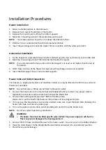 Предварительный просмотр 4 страницы EuropAce EWH 11C Instruction Manual