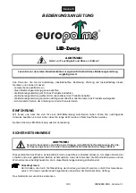 Предварительный просмотр 3 страницы Europalms 83330300 User Manual