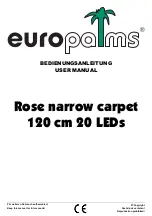 Europalms 83330320 User Manual preview