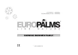 Europalms SNOWING SNOWMEN FAMILY User Manual предпросмотр