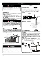 Preview for 12 page of European Home DV 38 ST Installation, Operation And Maintenance Manual