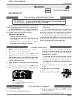 Предварительный просмотр 21 страницы European Home DV 38 Installation, Operation And Maintenance Manual