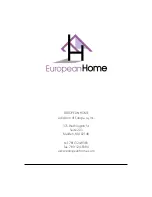 Preview for 20 page of European Home DV 52 ST Installation, Operation And Maintenance Manual