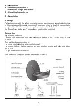 Предварительный просмотр 2 страницы European Home Focus Sigmafocus Manual