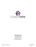 Предварительный просмотр 14 страницы European Home Scaffold 42 Installation Manual