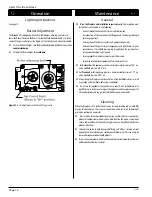 Preview for 16 page of European Home Vista 42 ST Installation, Operation And Maintenance Manual