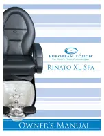 European Touch RINATO XL SPA Owner'S Manual preview