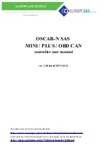 Предварительный просмотр 1 страницы EuropeGas OSCAR-N MINI SAS User Manual