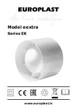 Europlast eextra EK Series Instruction Manual preview