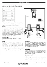 Preview for 109 page of Europlex 3GS Manual