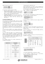 Preview for 122 page of Europlex 3GS Manual