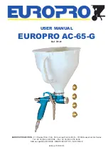 Предварительный просмотр 1 страницы EUROPRO AC-65-G User Manual