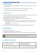 Предварительный просмотр 9 страницы EUROPRO AC-65-G User Manual