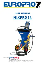 Preview for 1 page of EUROPRO MIXPRO 14 User Manual