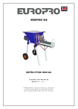 EUROPRO MIXPRO 60 Instruction Manual предпросмотр