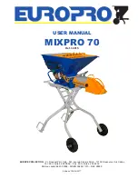 EUROPRO MIXPRO 70 User Manual предпросмотр