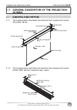 Preview for 13 page of Euroscreen Giotto Home Cinema Installation And Maintenance Manual