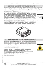 Preview for 10 page of Euroscreen SI-H 100 Installation And Maintenance Manual