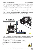 Preview for 27 page of Euroscreen SI-H 100 Installation And Maintenance Manual