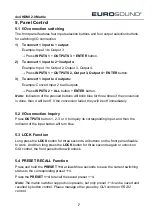 Предварительный просмотр 12 страницы Eurosound HM44A-4K-IP User Manual