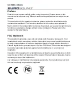 Предварительный просмотр 2 страницы Eurosound HM88A-4K-IP User Manual