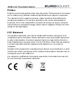 Preview for 2 page of Eurosound SW311A-4K User Manual