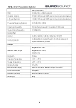 Preview for 9 page of Eurosound SW311A-4K User Manual