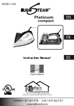 EuroSteam Platinum compact 6198 Instruction Manual предпросмотр