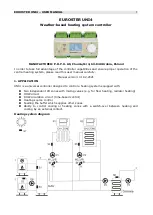 Preview for 1 page of EUROSTER UNI4 User Manual