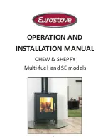 Eurostove CHEW Operation Manual предпросмотр