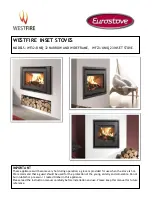 Предварительный просмотр 1 страницы Eurostove WESTFIRE UNIQ 32 Installation Manual And Operating Instructions