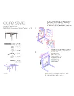 Предварительный просмотр 1 страницы EUROSTYLE BANQUO Assembly Instructions