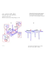 Предварительный просмотр 2 страницы EUROSTYLE BANQUO Assembly Instructions