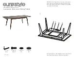 Предварительный просмотр 1 страницы EUROSTYLE Lawrence Extension Dining Table Assembly Instructions