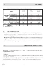 Preview for 4 page of Eurotec DOMINA 700 Series Installation, Use And Maintenance Instructions