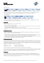 Предварительный просмотр 4 страницы Eurotec EFX-EIA Series Operating Instructions