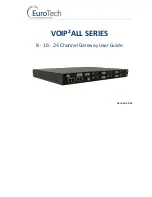 EuroTech Communication VOIP ALL SERIES User Manual preview