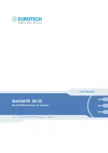 Eurotech BoltGATE 20-25 User Manual предпросмотр