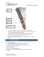 Preview for 7 page of Eurotech BRI ISDN User Manual