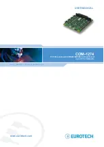 Предварительный просмотр 1 страницы Eurotech COM-1274 User Manual