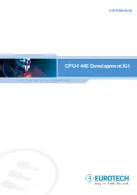 Preview for 1 page of Eurotech CPU-1440 User Manual