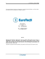 Preview for 2 page of Eurotech CPU-1461 User Manual