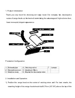 Preview for 3 page of Eurotech ED RIGEL 1200 Use, Care And Installation Manual