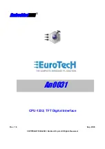 Preview for 1 page of Eurotech EmbeddedDNA An0031 Manual