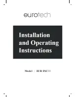 Eurotech EUR-FSC60 Installation And Operating Instructions Manual предпросмотр